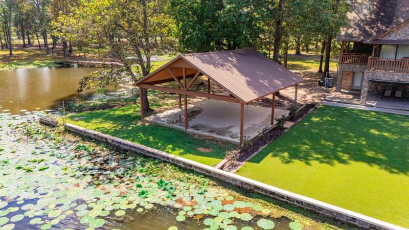 Private Fishing Oasis at Circle M Tiny Home Ranch
